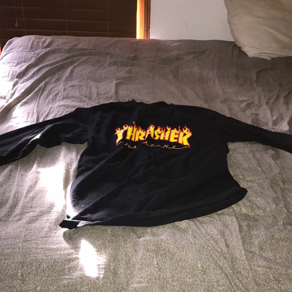 Thrasher flame long sleeve